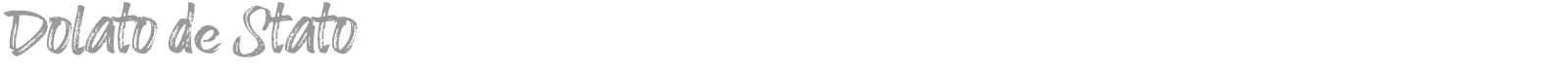Dolato de Stato font preview